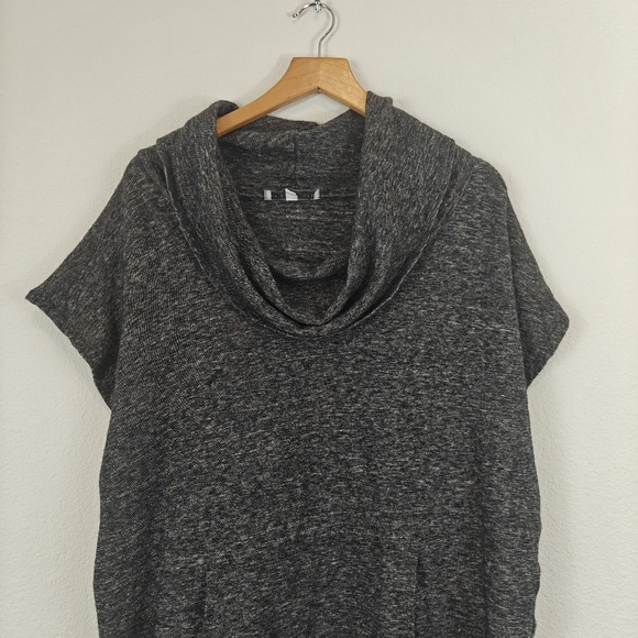 Bryn Walker Wool Blend Draped Cowl Neck Cap Sleeve Poncho Size Small Women's - Picture 5 of 15